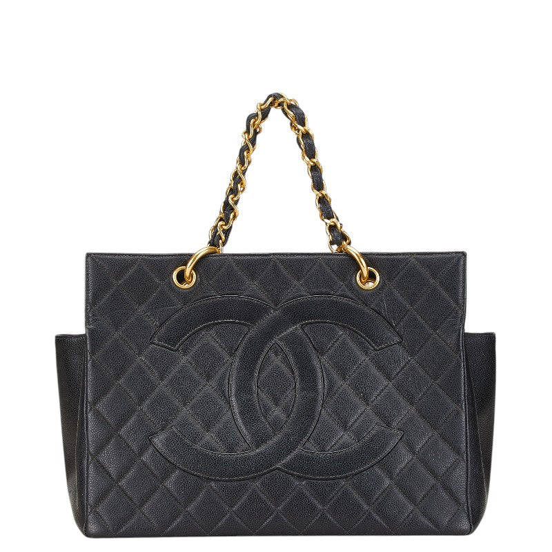 Chanel Coco Mark Matelasse Caviar Skin Handbag