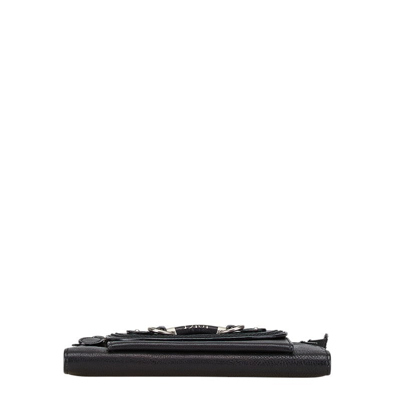 Dior Logo Leather Long Wallet
