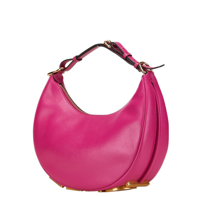 Fendi Fendigraphy Leather Handbag