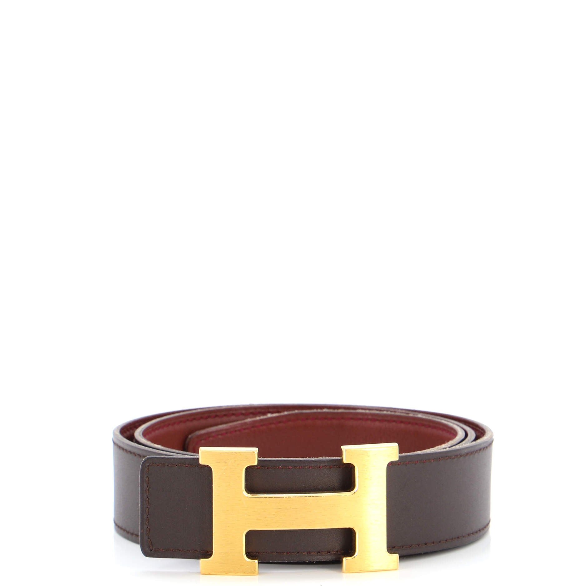 Constance Reversible Belt Leather Medium 80