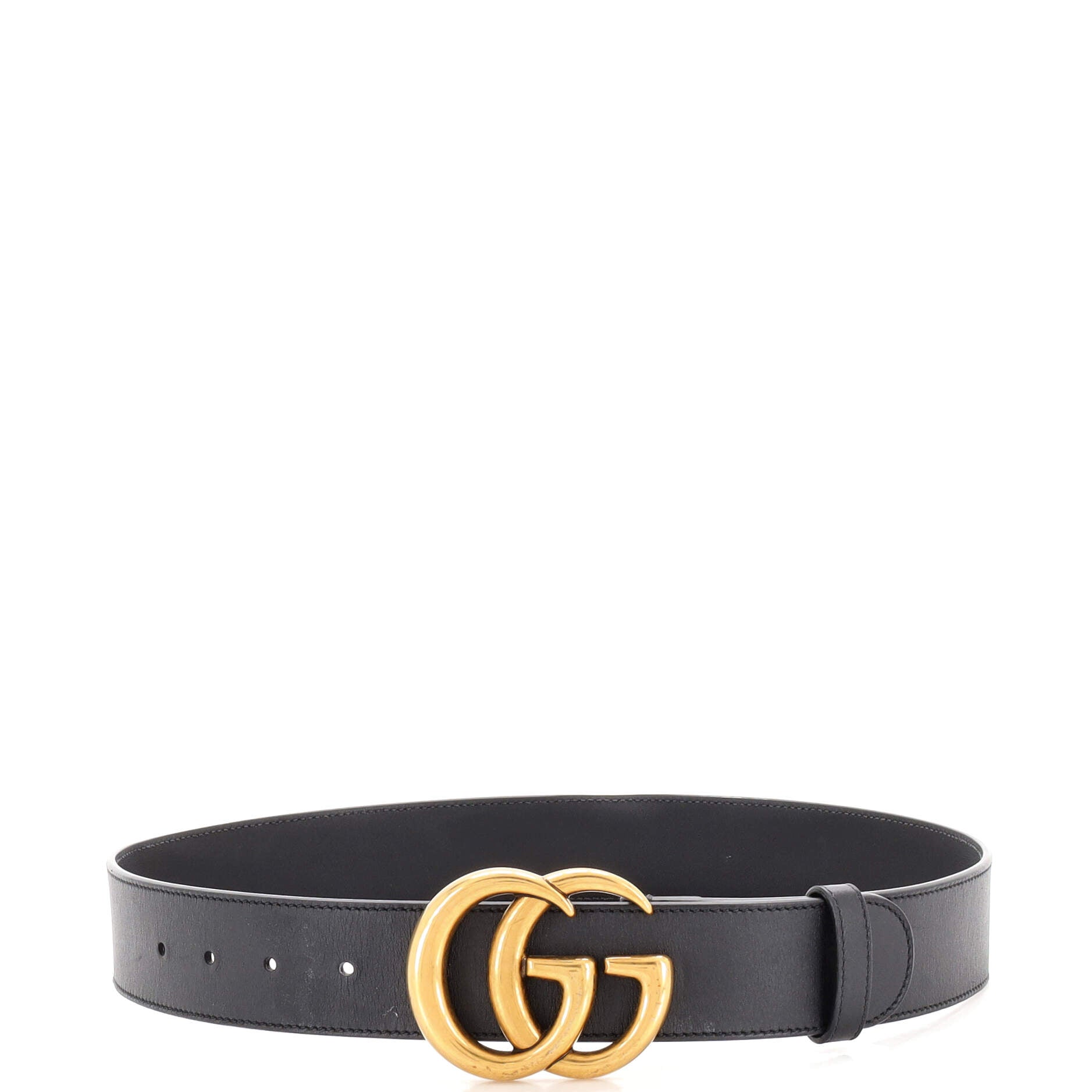 GG Marmont Belt Leather Wide 75