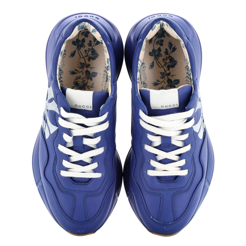 MLB Rhyton Sneakers Leather with Glitter