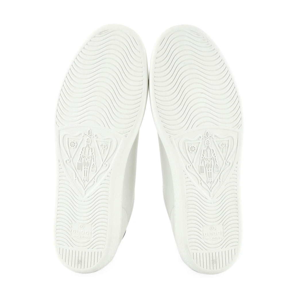 Interlocking G Ace Sneakers Perforated Leather