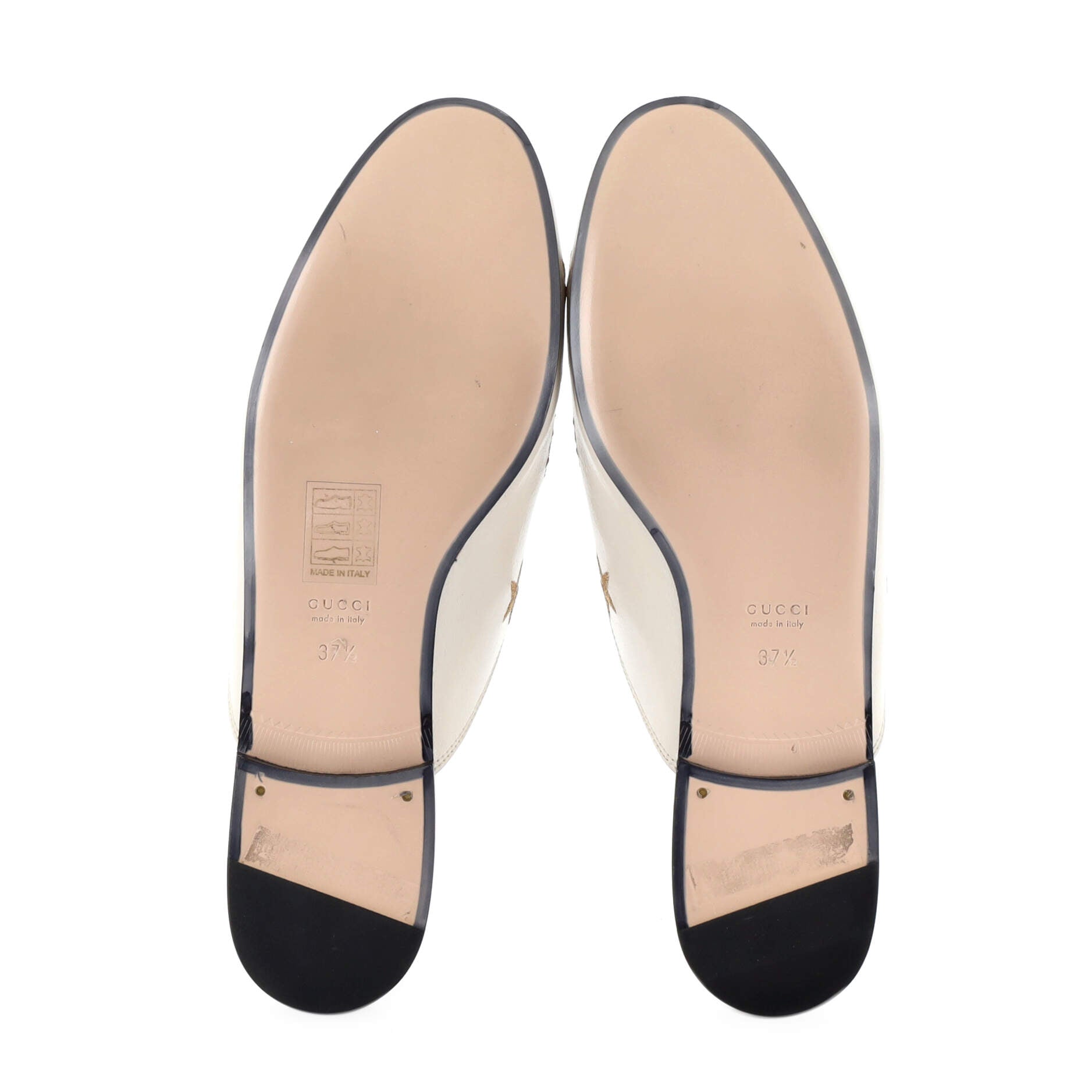 Women's Princetown Mules Embroidered Leather