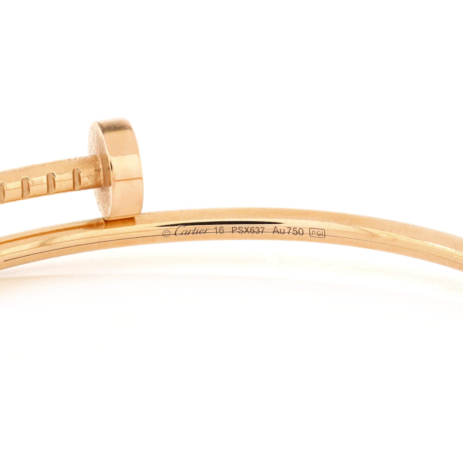 Juste un Clou Bracelet 18K Rose Gold Small