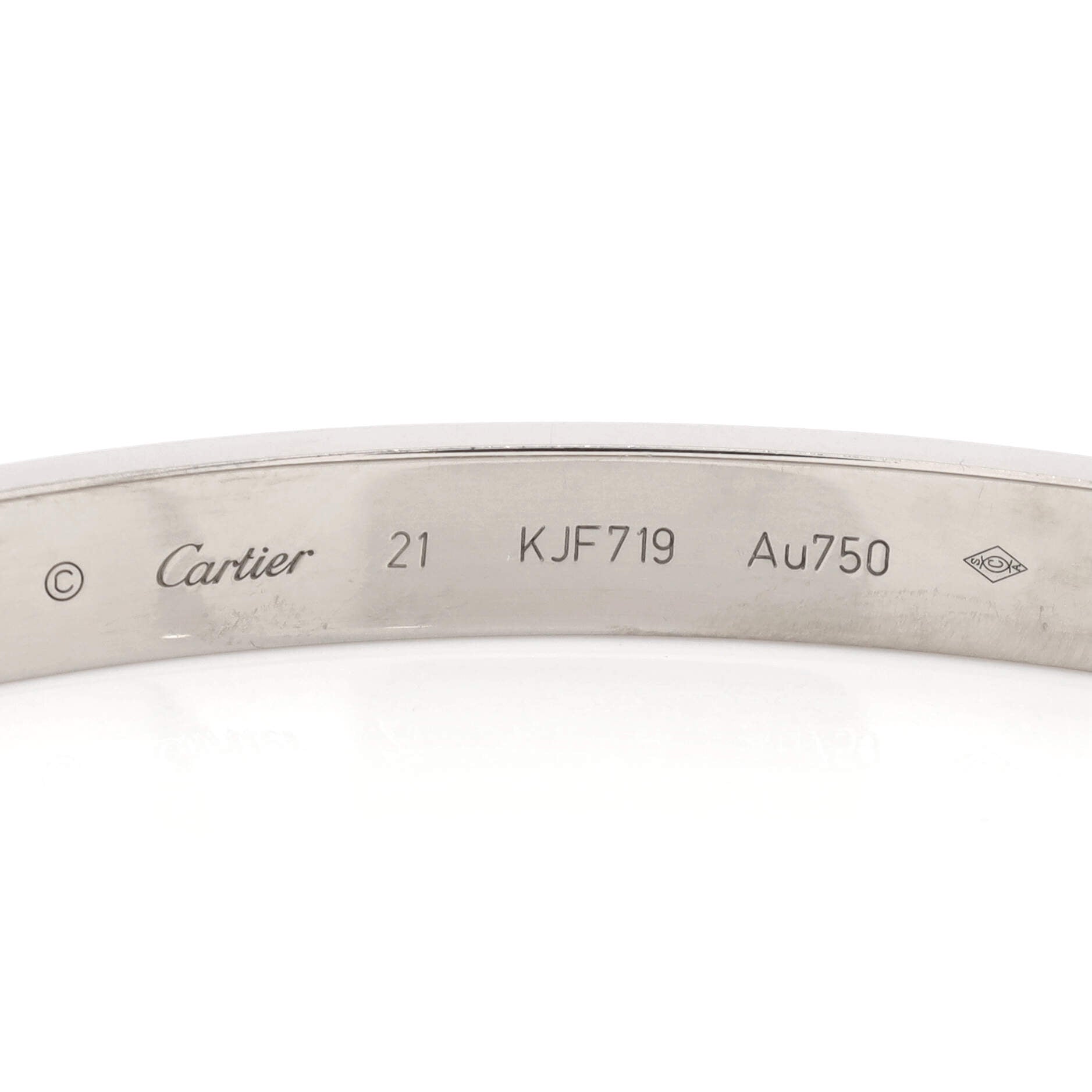 Love Bracelet 18K White Gold