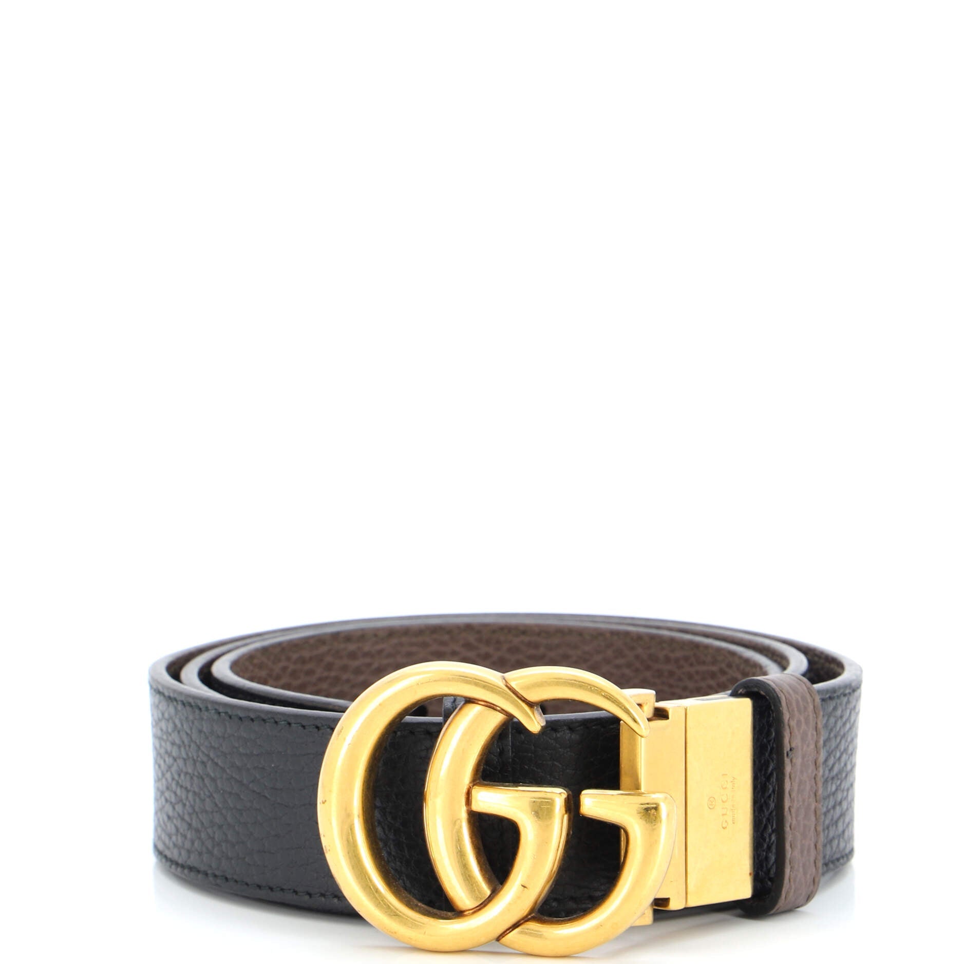 GG Marmont Reversible Belt Leather Wide 100