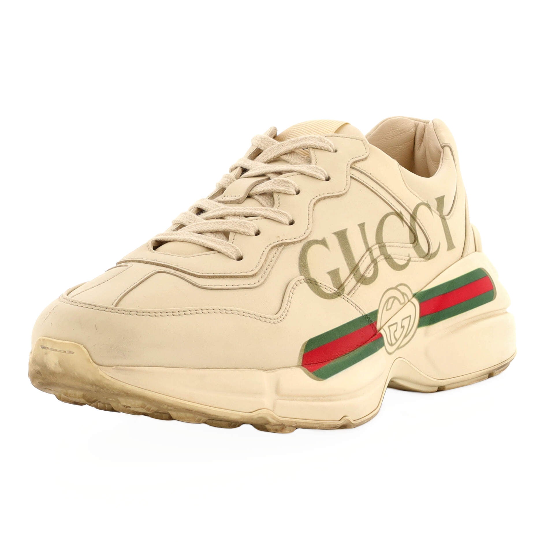 Rhyton Sneakers Printed Leather