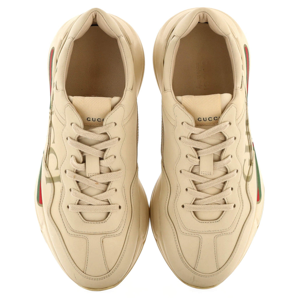 Rhyton Sneakers Printed Leather