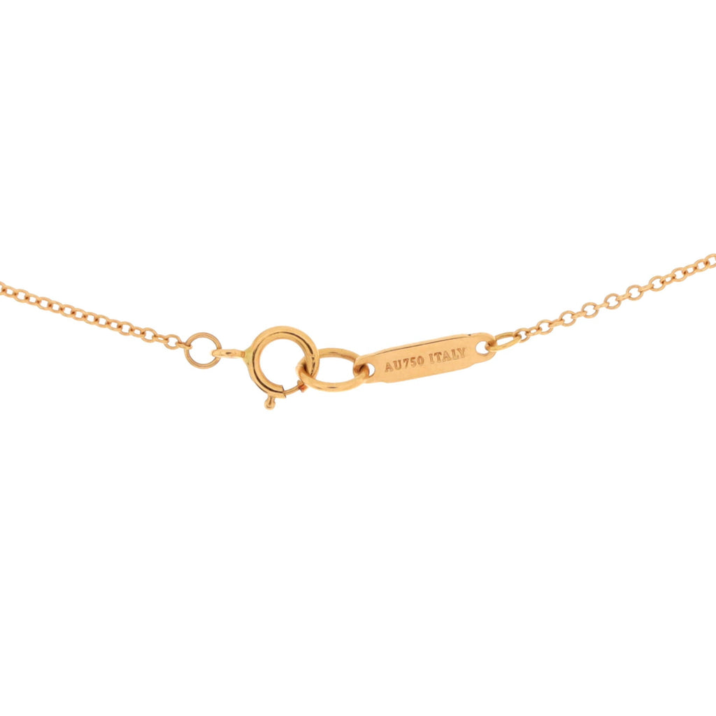 Atlas Open Pendant Necklace 18K Rose Gold