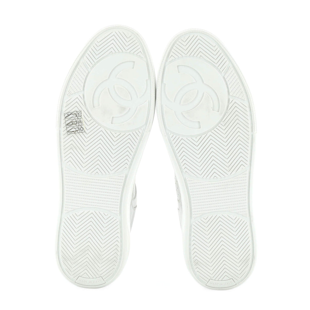 Women's CC Low-Top Sneakers Perforated Leather