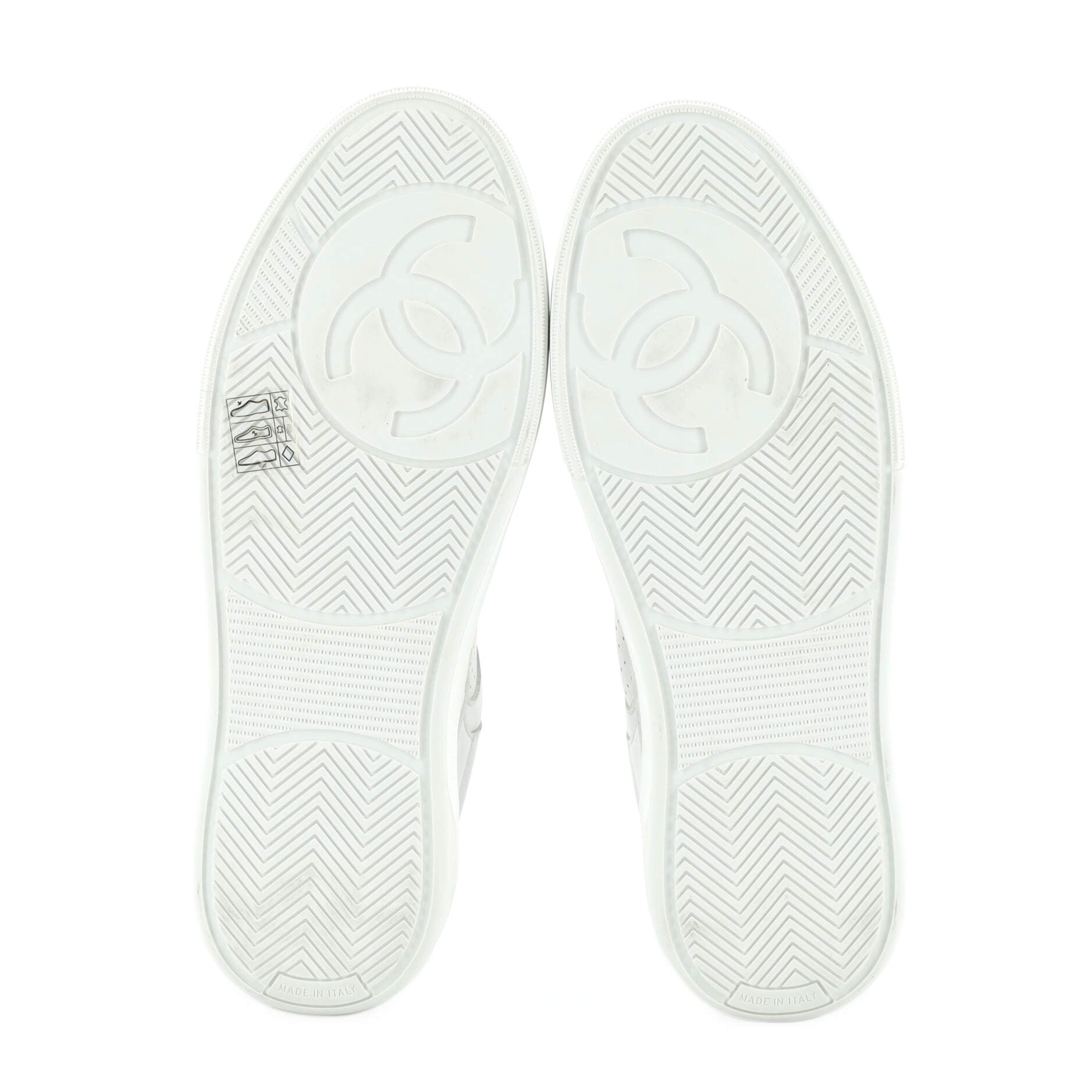 Women's CC Low-Top Sneakers Perforated Leather