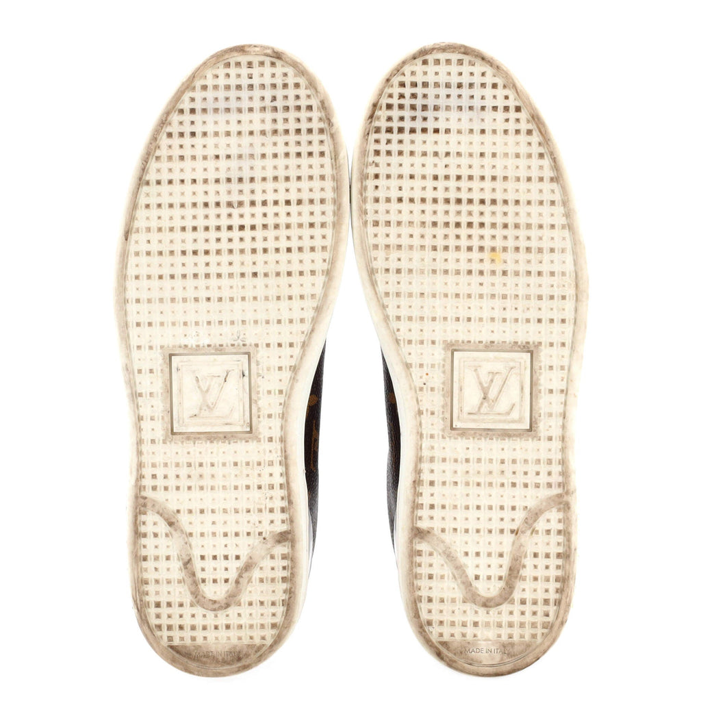 Women's FrontRow Sneakers Monogram Canvas with Patent