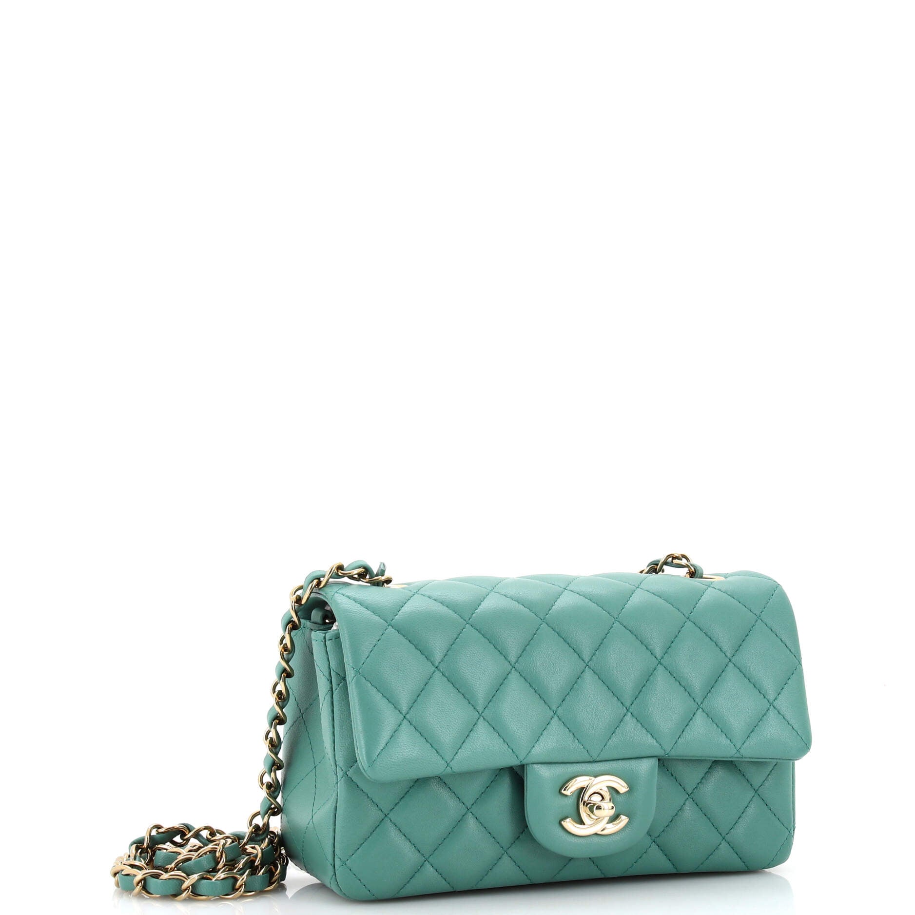 Classic Single Flap Bag Quilted Lambskin Mini
