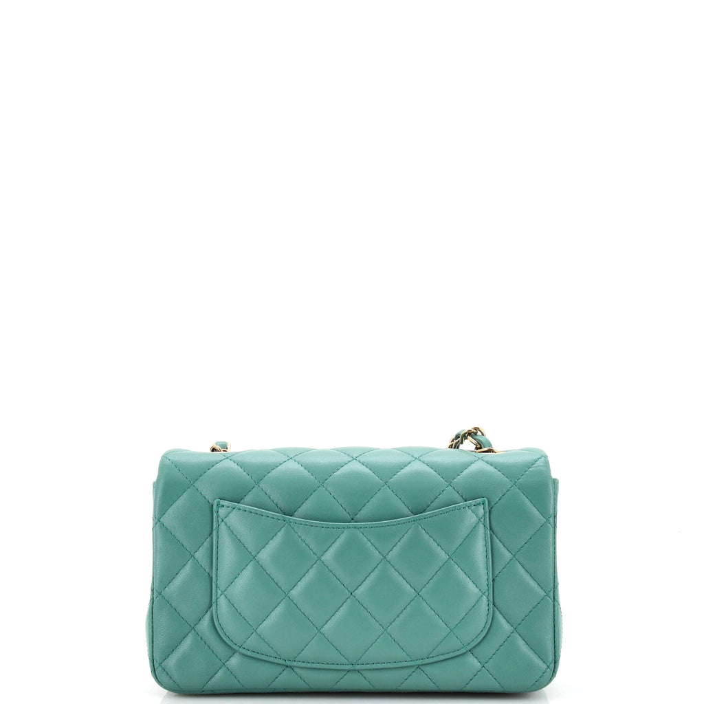 Classic Single Flap Bag Quilted Lambskin Mini