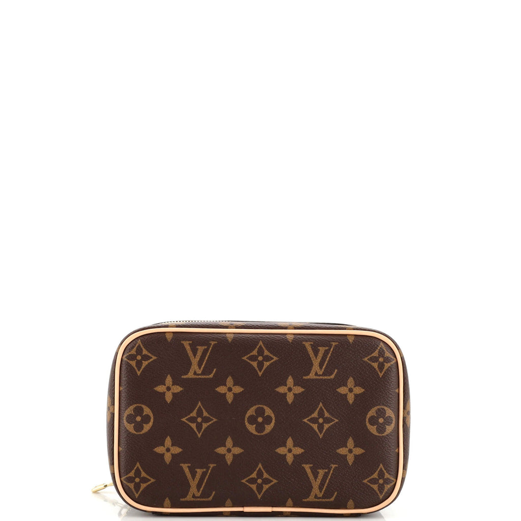 Nice Vanity Case Monogram Canvas Mini