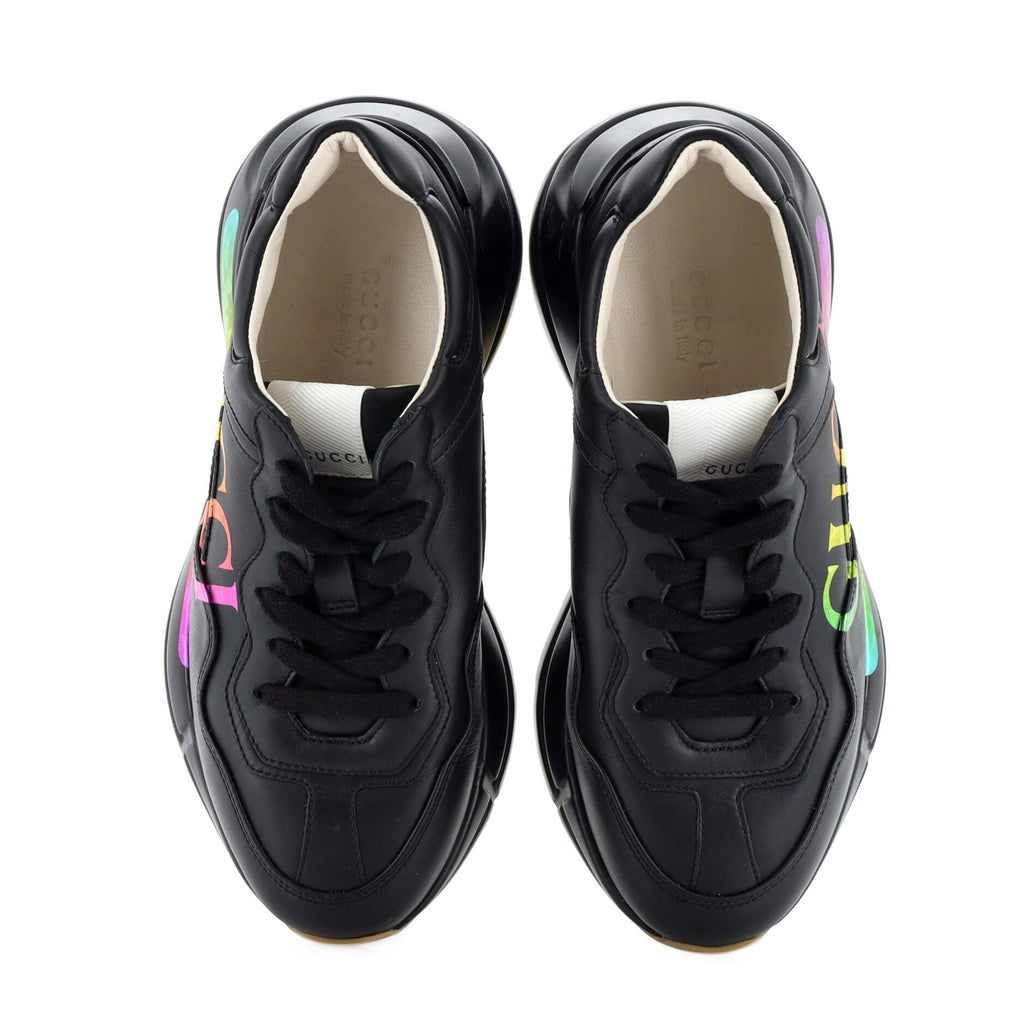 Rhyton Sneakers Printed Leather