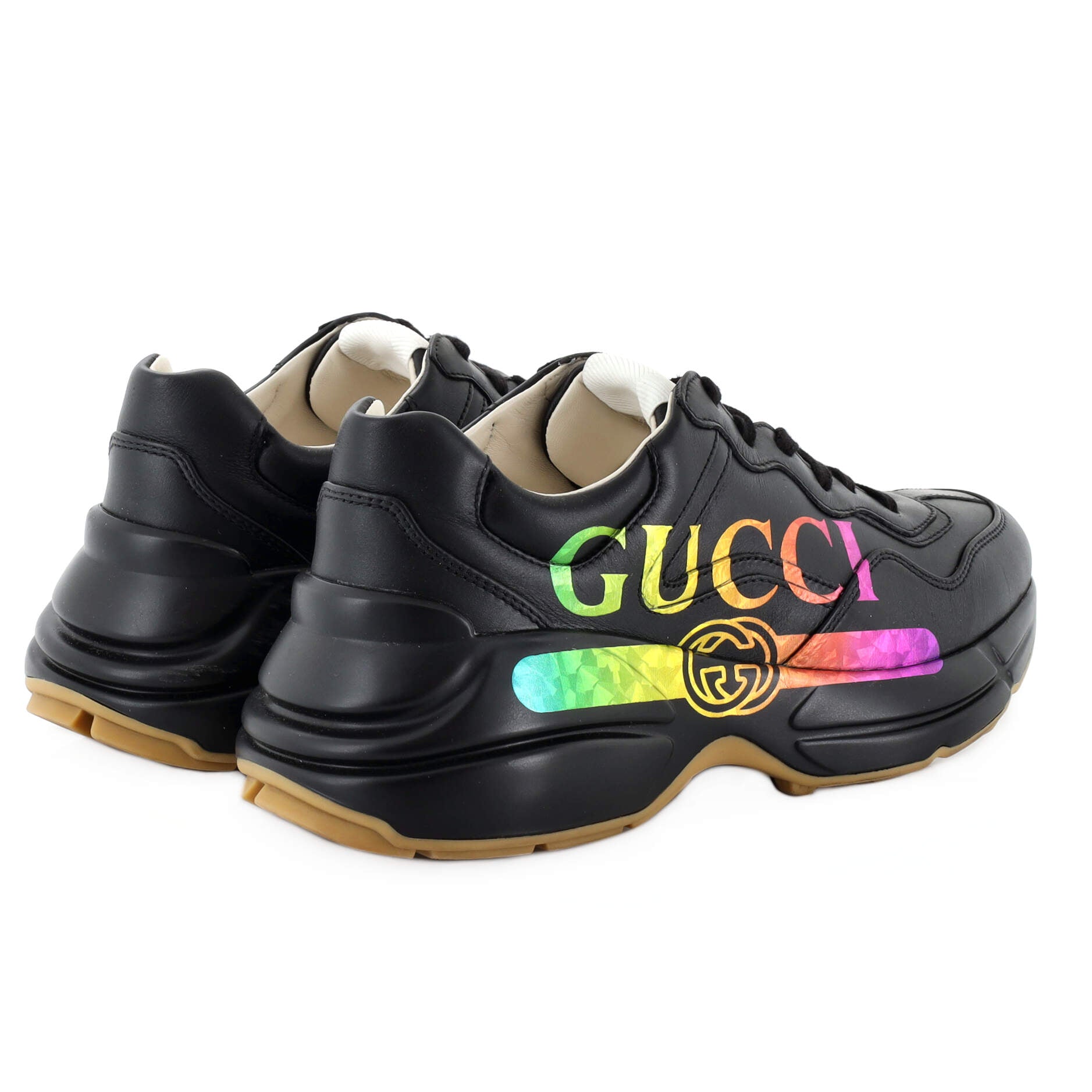 Rhyton Sneakers Printed Leather
