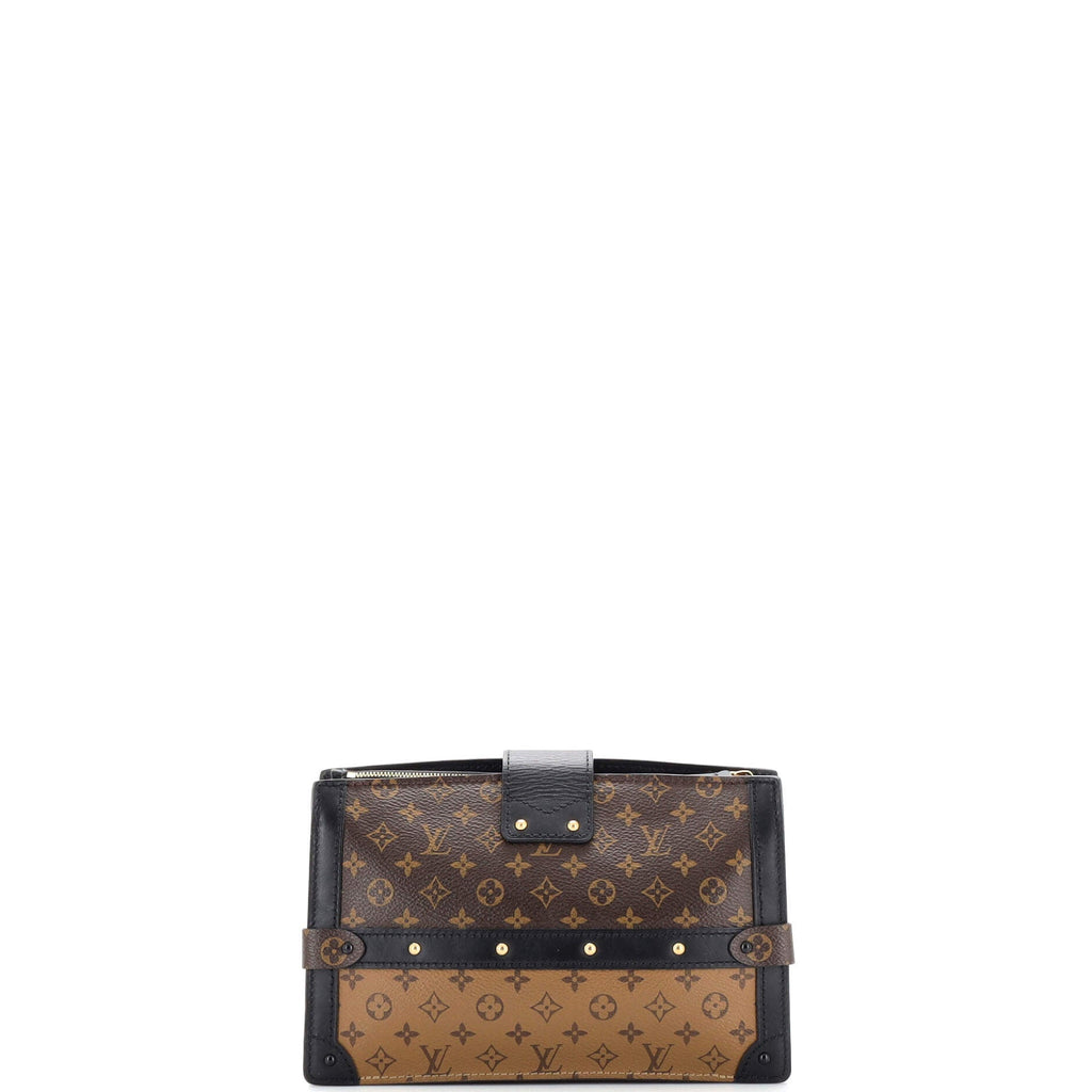 Trunk Clutch Reverse Monogram Canvas