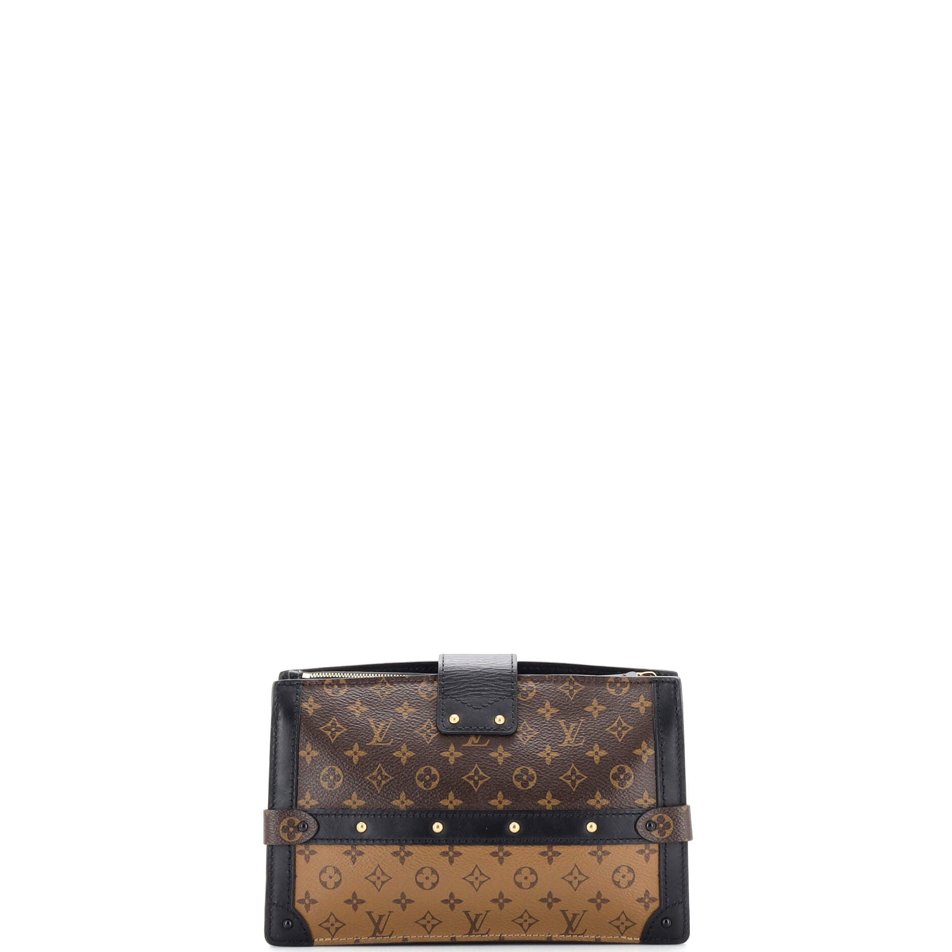 Trunk Clutch Reverse Monogram Canvas
