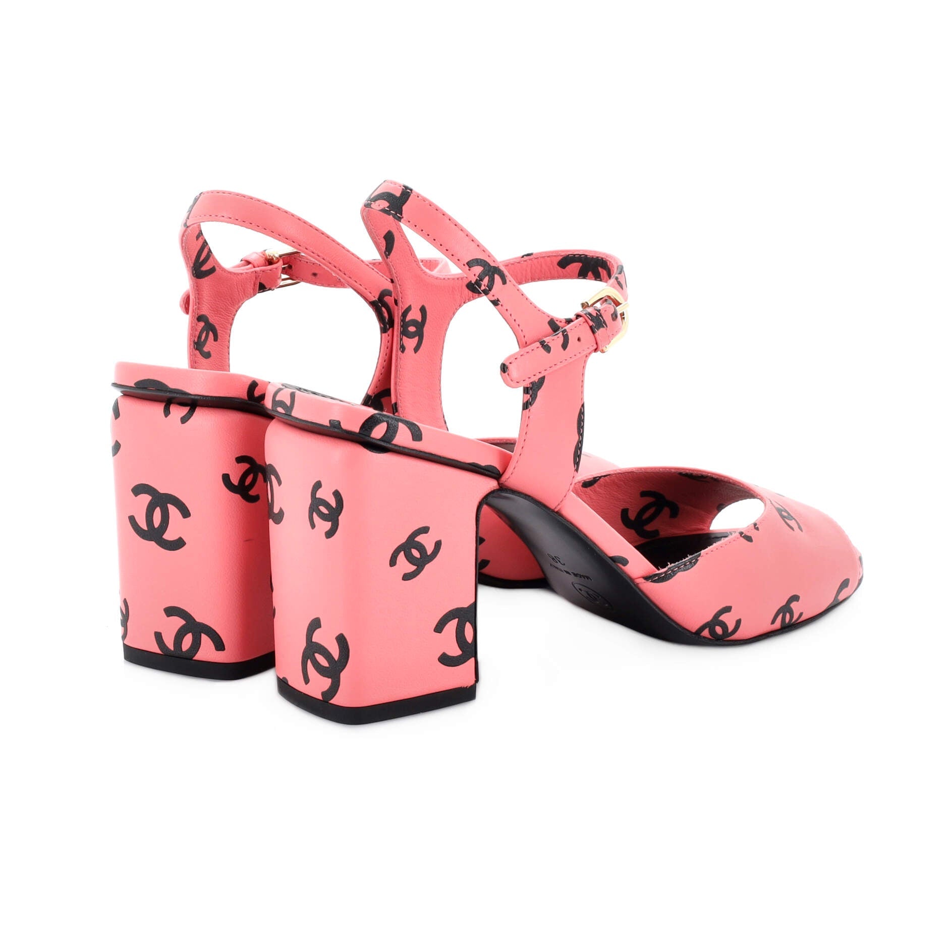 Women's Coco Beach Heeled Sandals Printed Leather