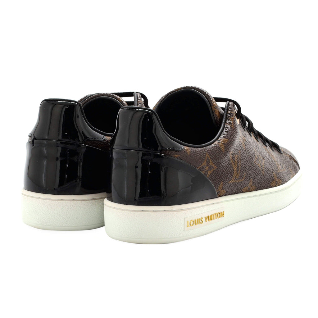 Women's FrontRow Sneakers Monogram Canvas with Patent