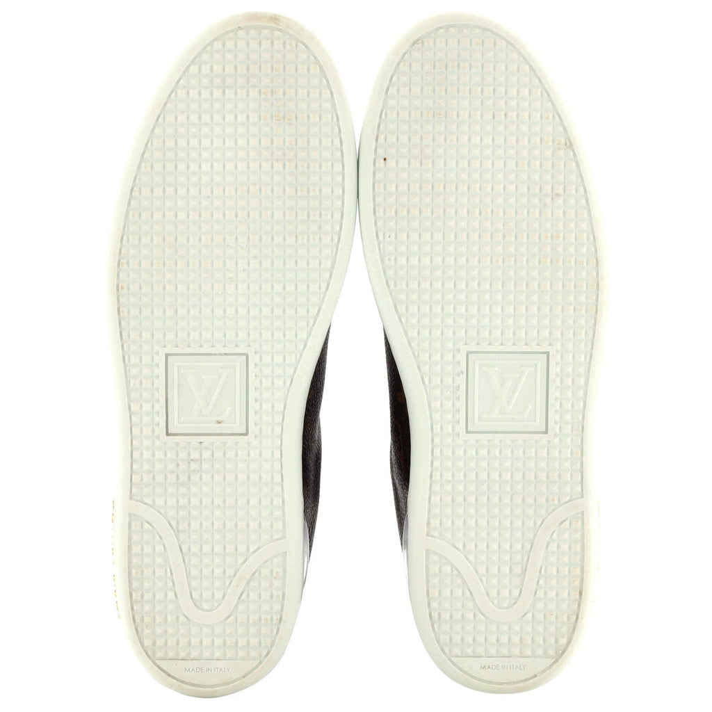 Women's FrontRow Sneakers Monogram Canvas with Patent
