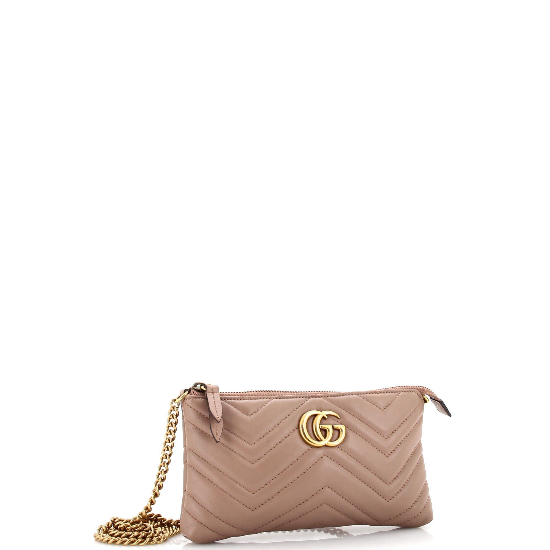 GG Marmont Chain Shoulder Bag Matelasse Leather Mini