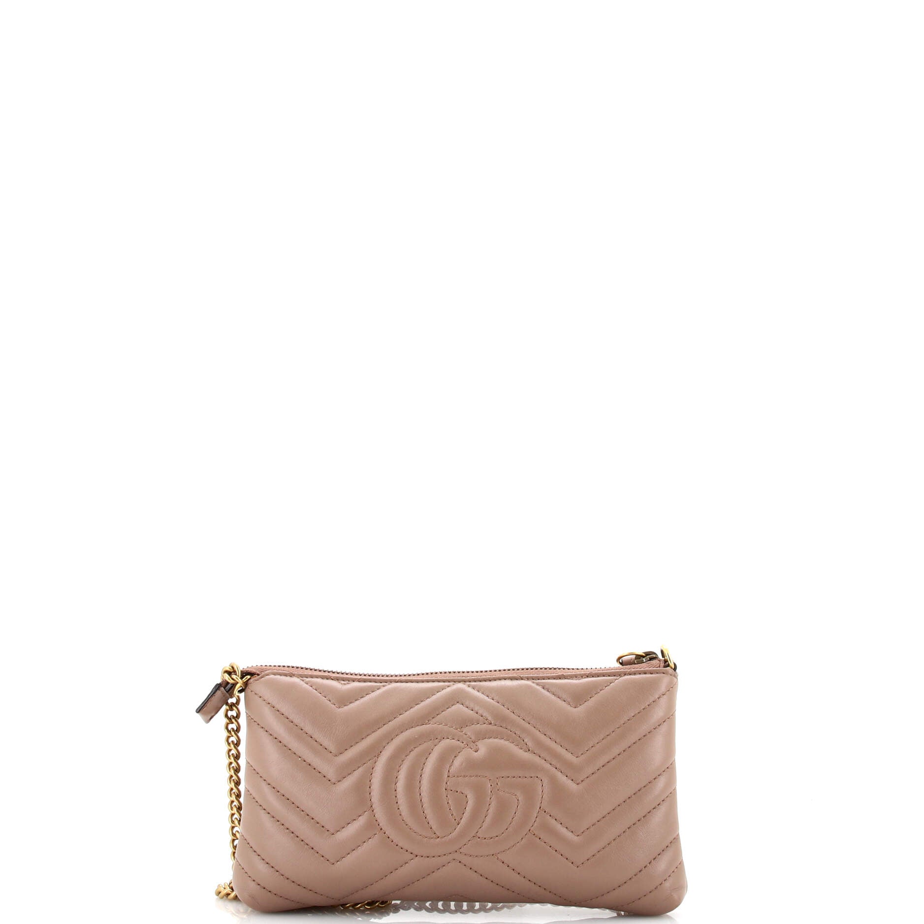 GG Marmont Chain Shoulder Bag Matelasse Leather Mini