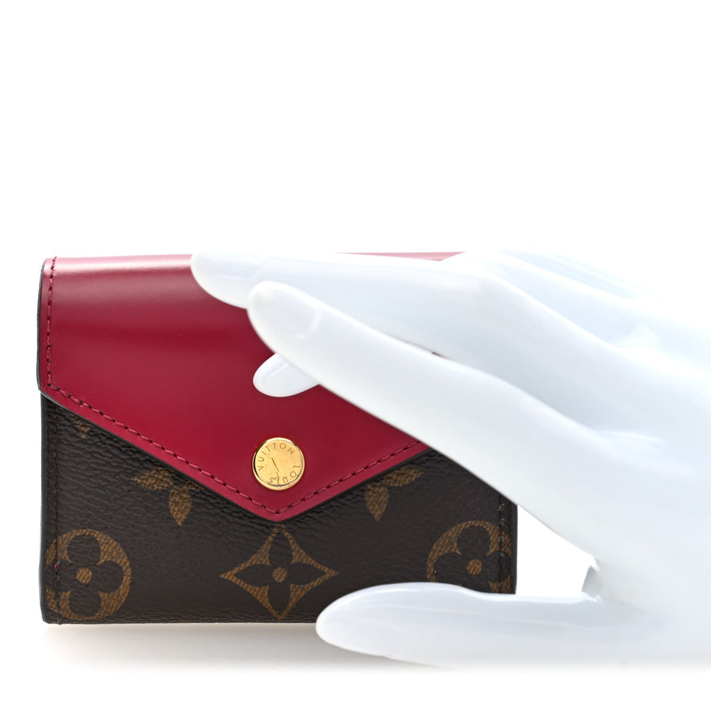 Monogram Zoe Wallet Fuchsia