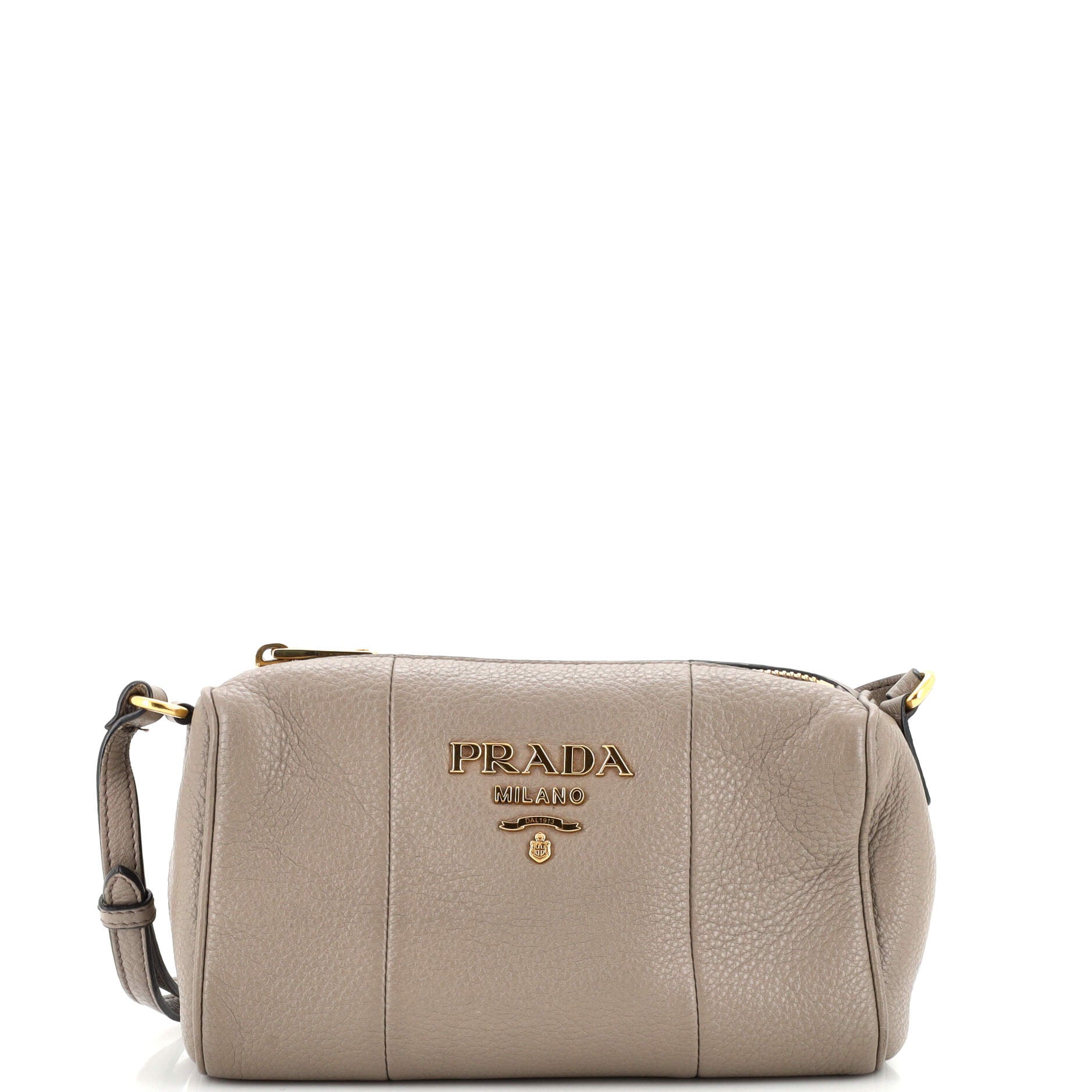 Barrel Crossbody Bag Vitello Phenix Mini