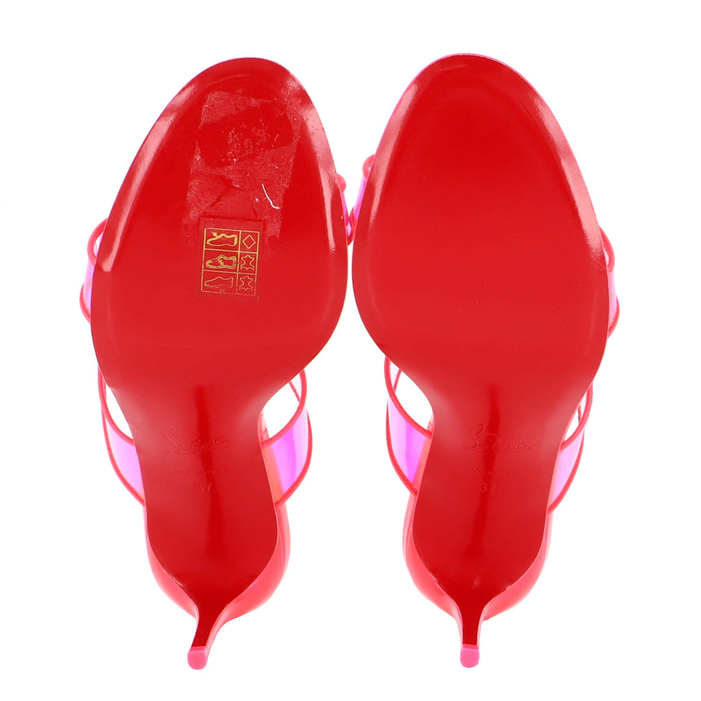 Women's Just Loubi Heeled Sandals PVC 85