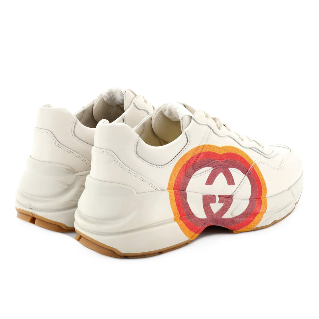 Rhyton Sneakers Printed Leather