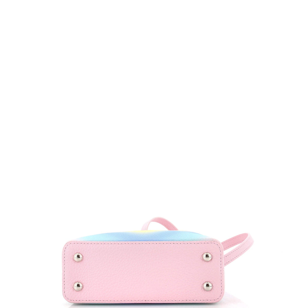Capucines Bag Rainbow Gradient Leather Mini