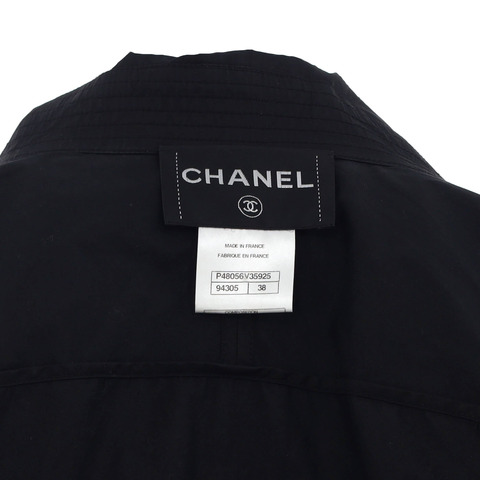 Women's Chain Double Breasted Trench Coat Cotton Blend