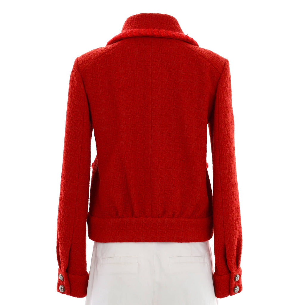 Women’s Four Pocket Zip Jacket Tweed