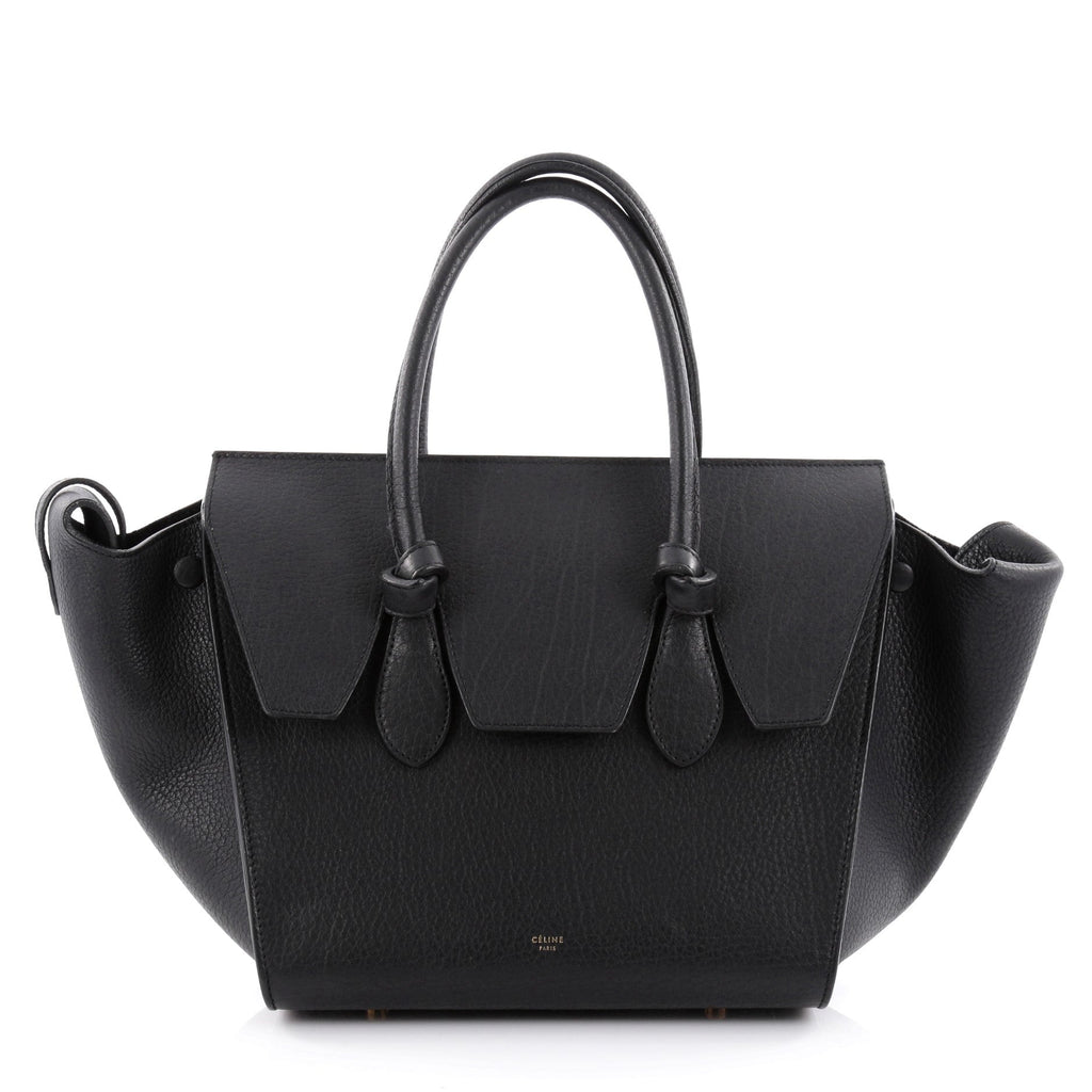 Tie Knot Tote Grainy Leather Mini