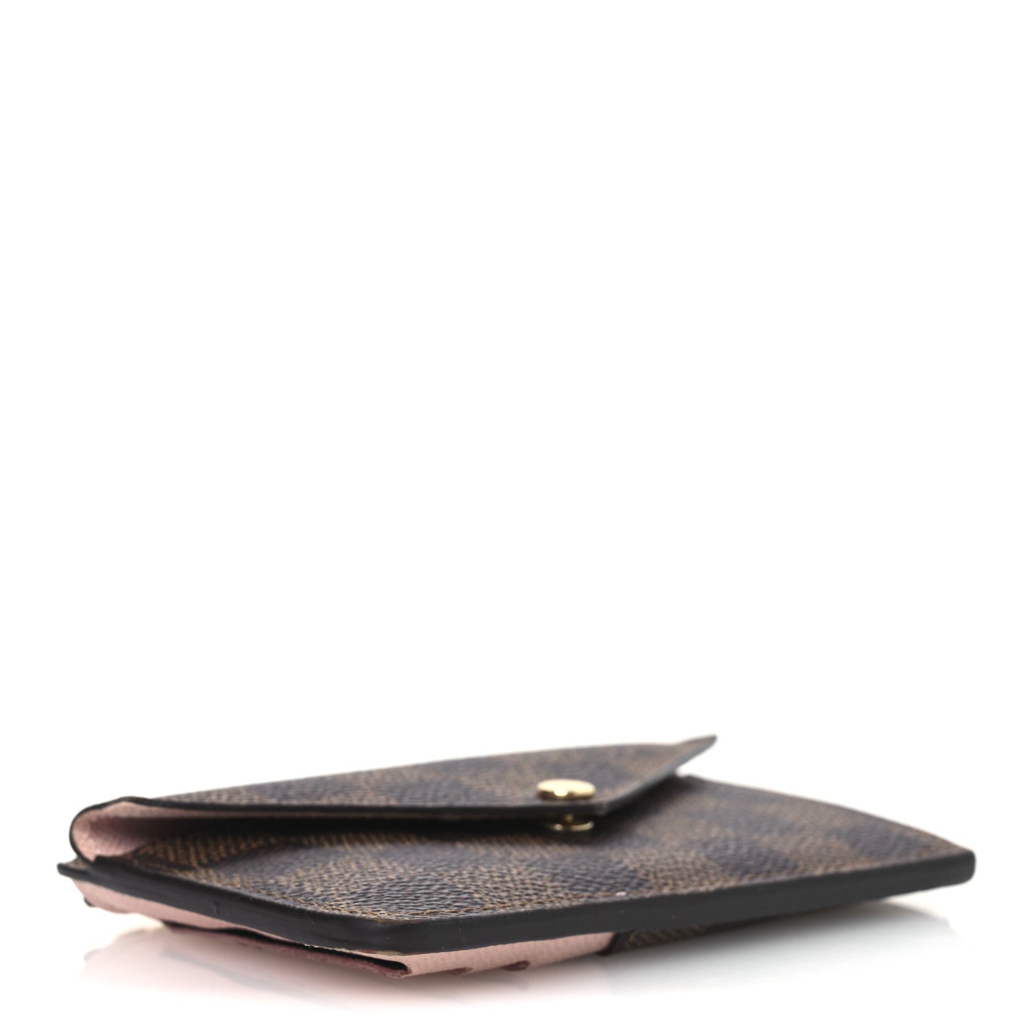 Damier Ebene Recto Verso  Holder Rose Ballerine