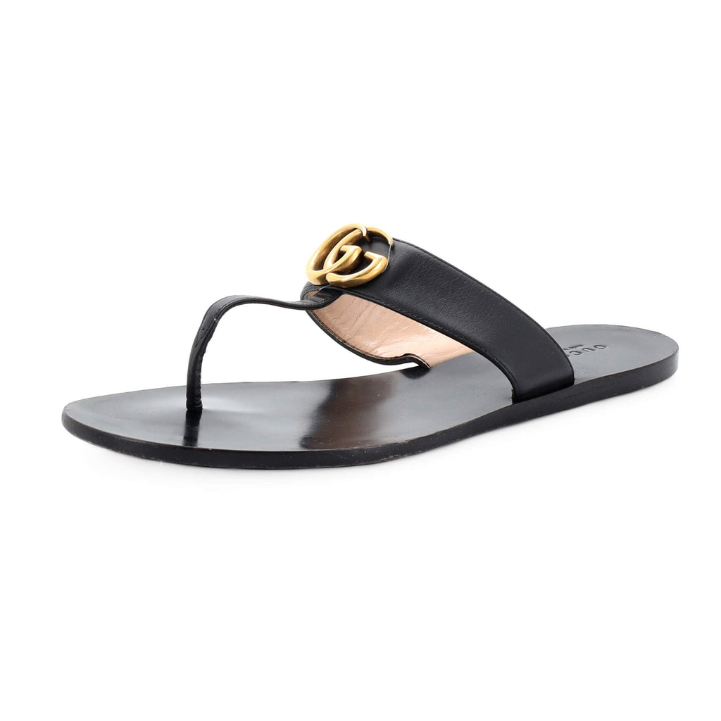 Women's GG Marmont Sandals Leather