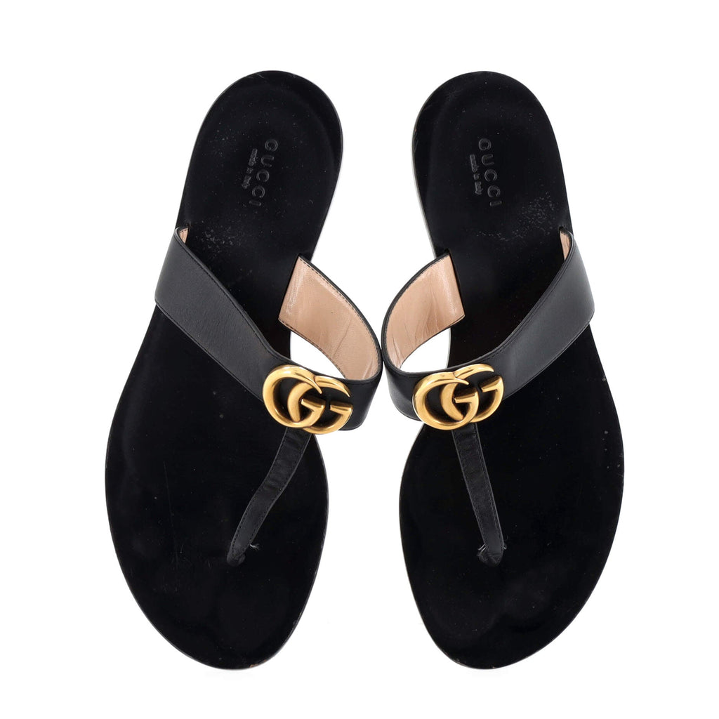 Women's GG Marmont Sandals Leather