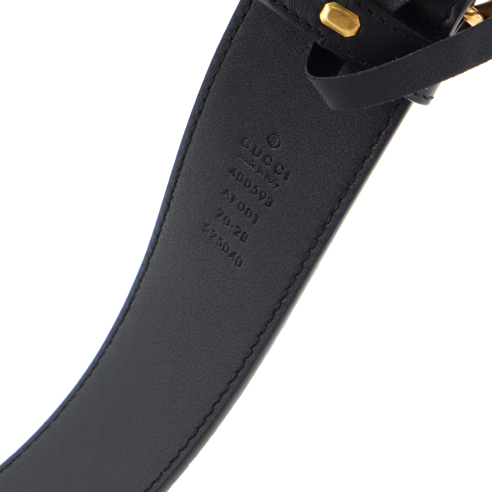 GG Marmont Belt Leather Wide 70