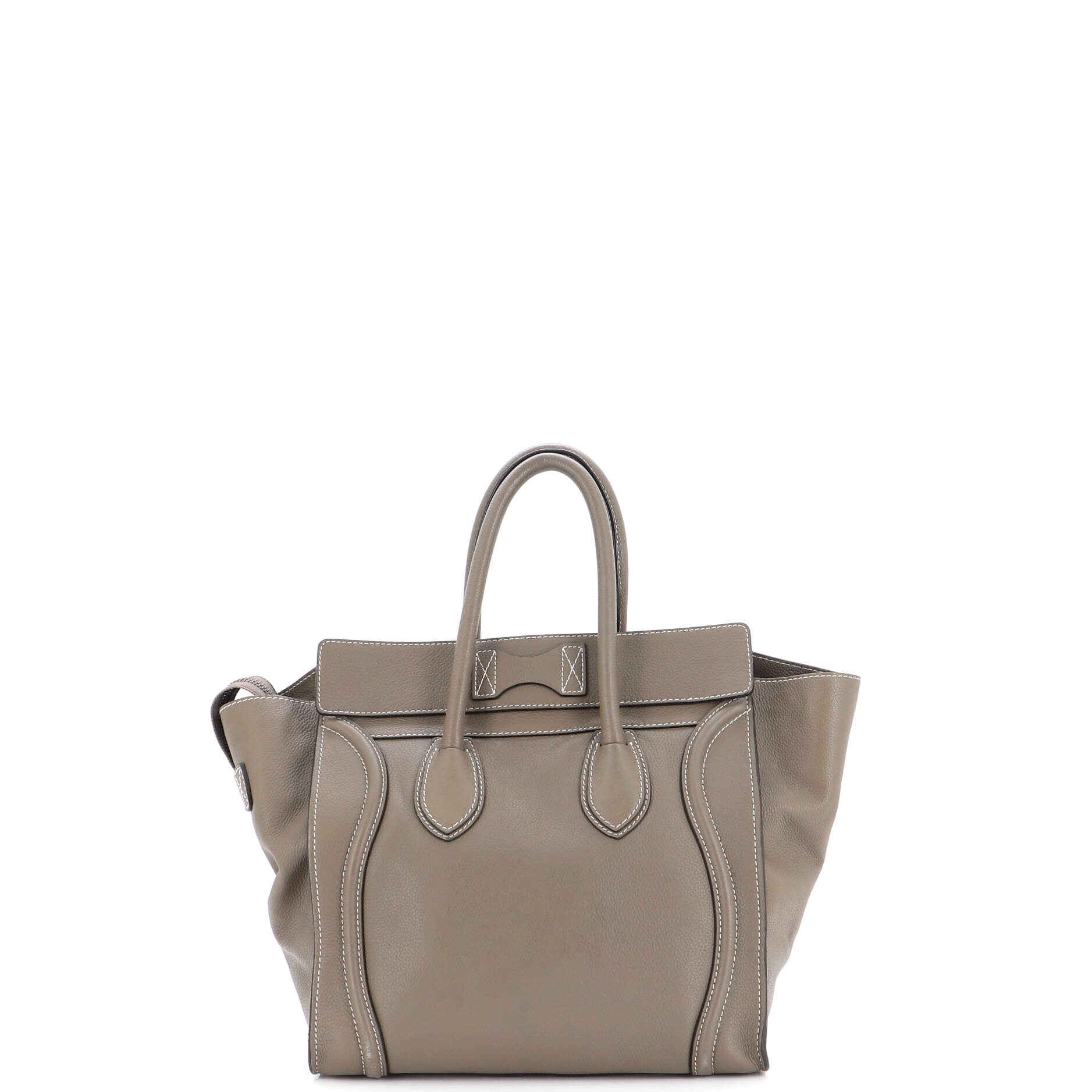 Luggage Bag Grainy Leather Mini