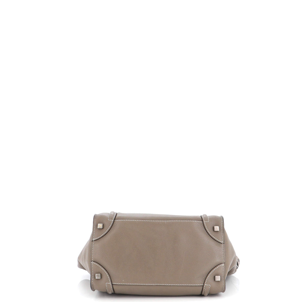 Luggage Bag Grainy Leather Mini