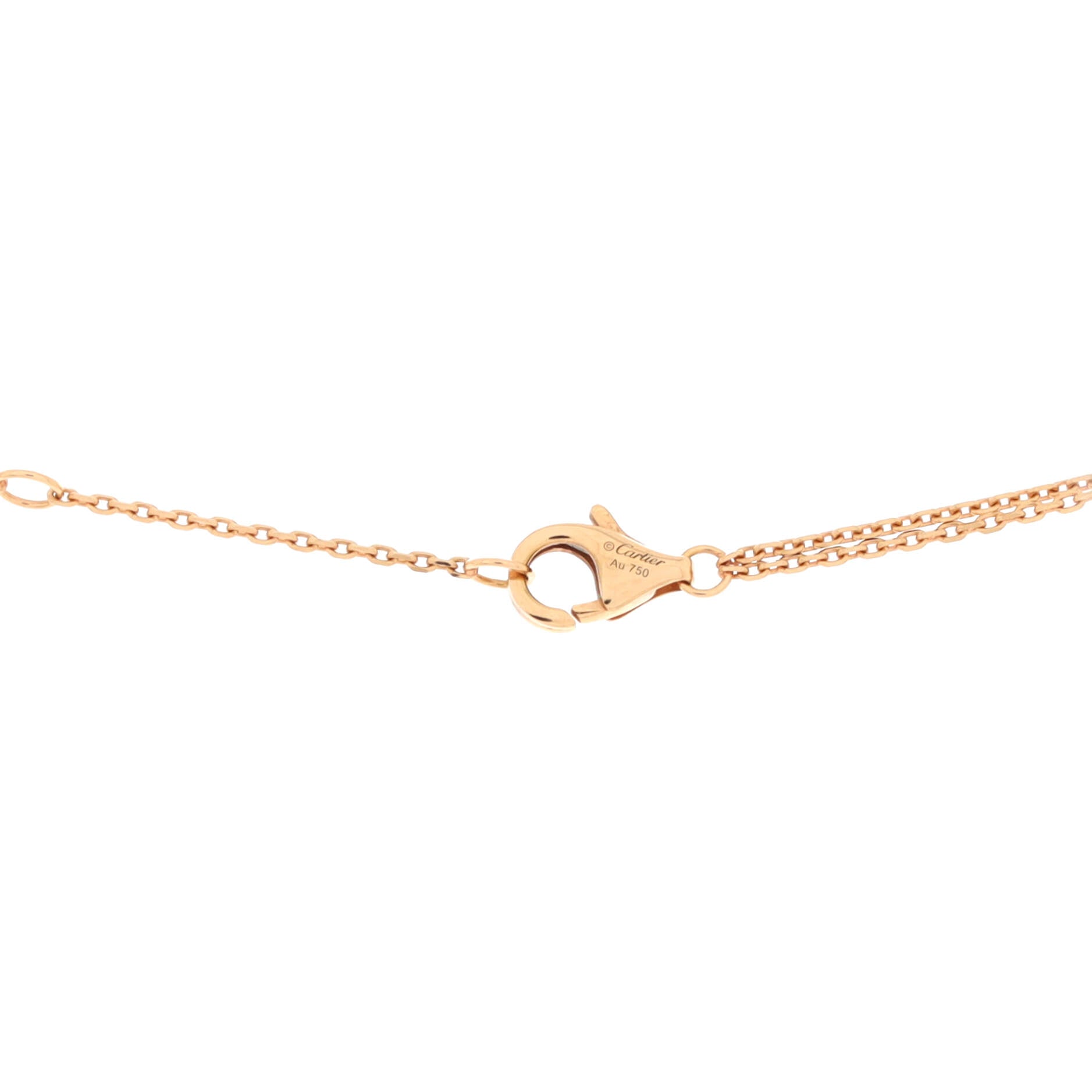 Trinity Choker Necklace 18K Tricolor Gold