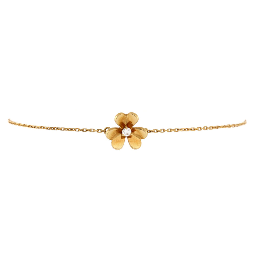 Frivole Bracelet 18K Yellow Gold with Diamond Mini