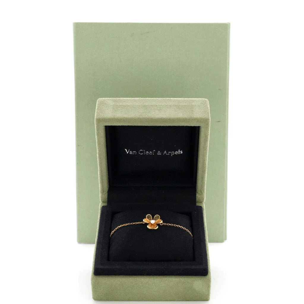 Frivole Bracelet 18K Yellow Gold with Diamond Mini