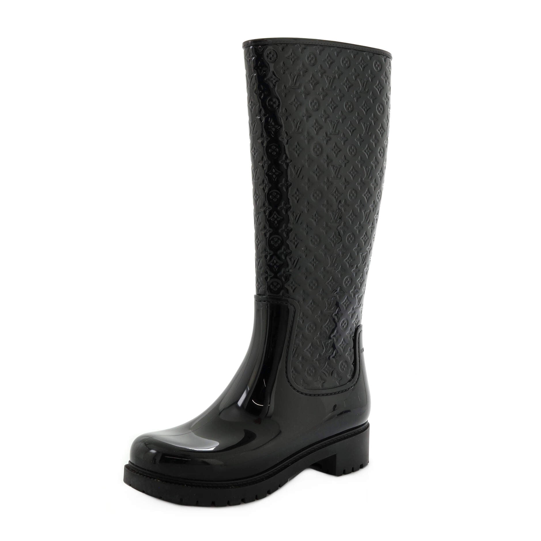 Women's Rain Boots Monogram Rubber