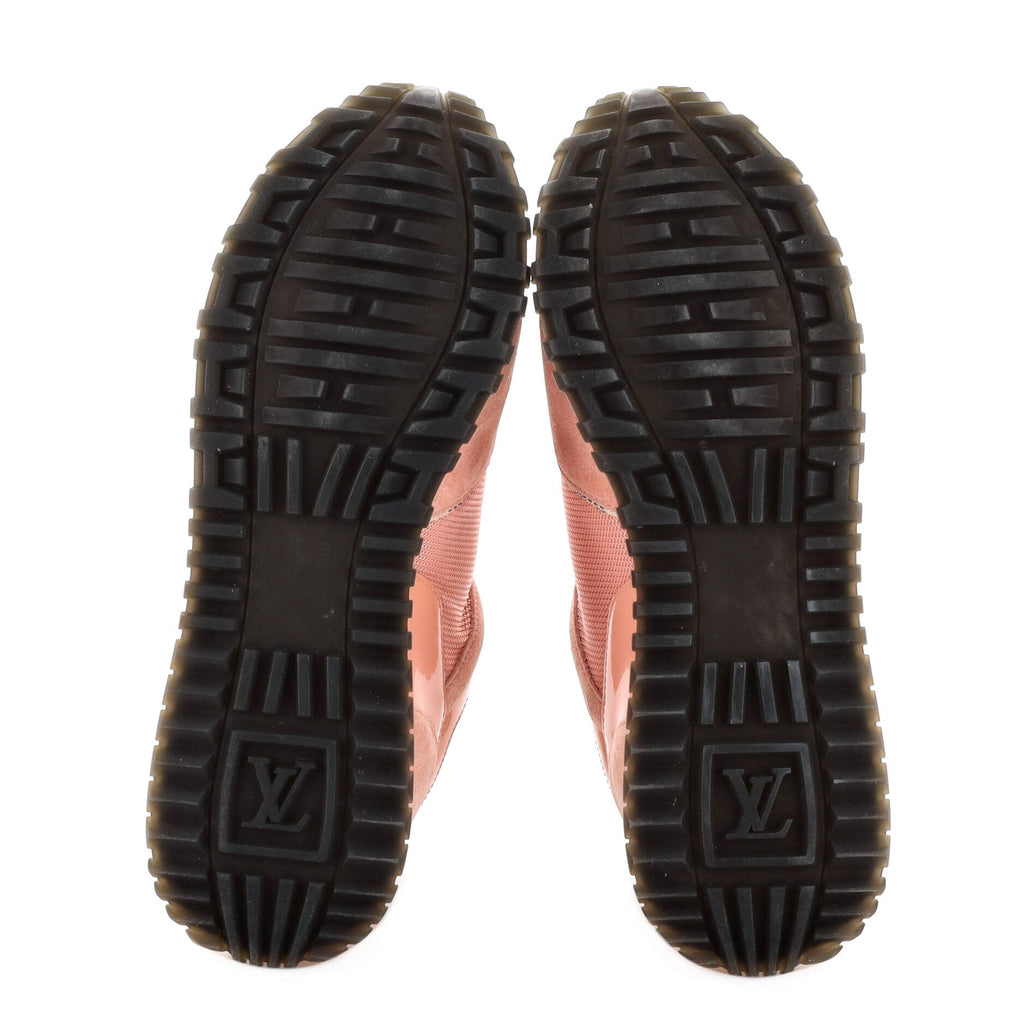Women's Run Away Sneakers Mesh with Monogram Canvas and Suede