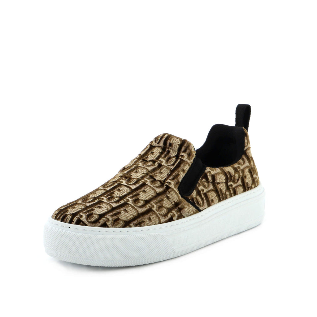 Women's Solar Slip-On Sneakers Oblique Velvet