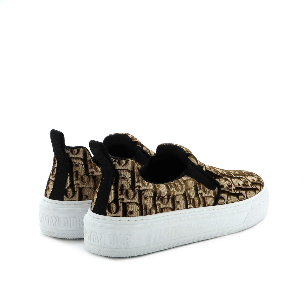 Women's Solar Slip-On Sneakers Oblique Velvet